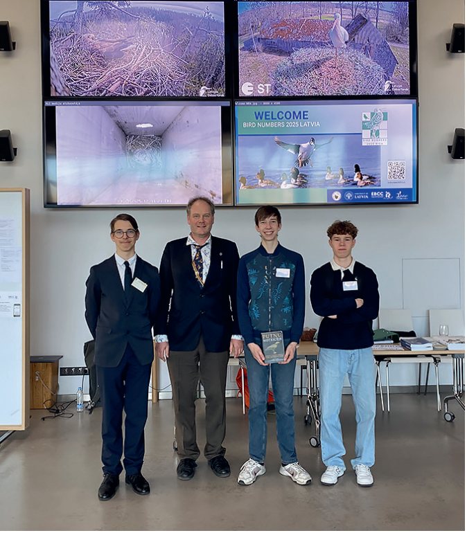 EBCC 23. konference Rīgā “Bird Numbers 2025: Synergies in monitoring for conservation”